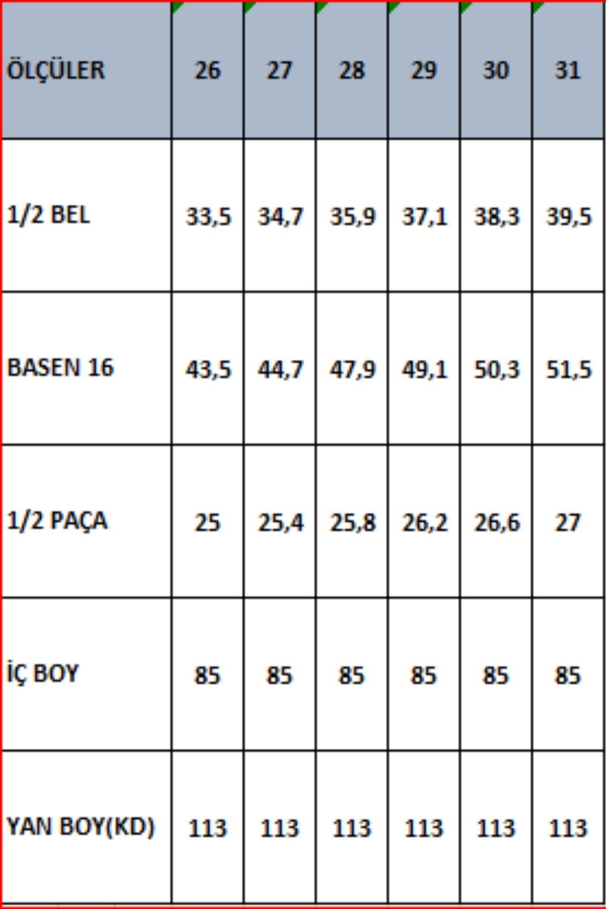 Kadın Bel Detaylı Yüksek Bel Yırtmaçlı Bol Paça Açık Mavi Kot Pantolon