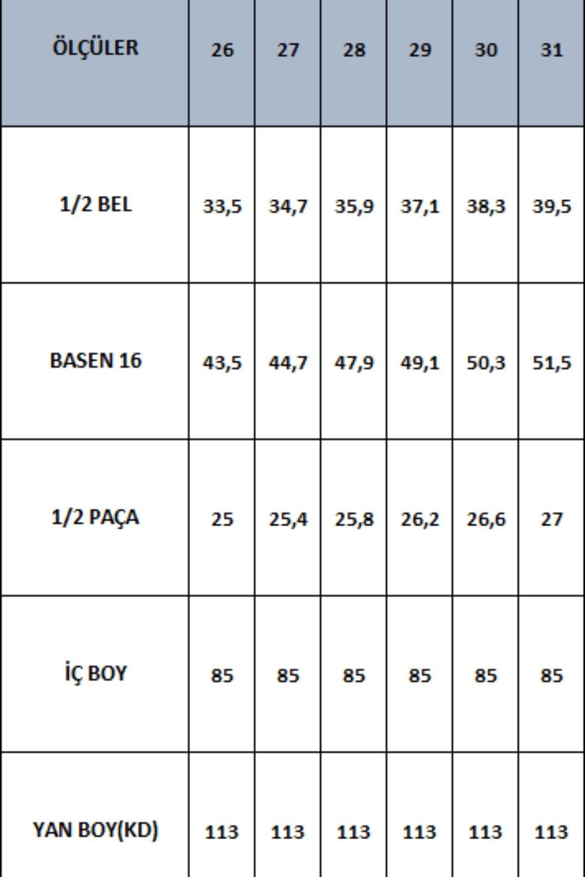 Kadın JeansMove Yüksek Bel Bol Paça Pamuklu Baggy Mavi Kot Pantolon